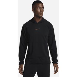 Nike Dri-FIT fitnesstrui van fleece voor heren - Zwart