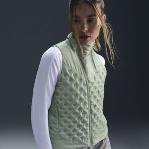 Nike Therma-FIT ADV Repel AeroLoft hardloopbodywarmer voor dames - Groen