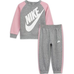 Nike Babyset met shirt met ronde hals en broek (12-24 maanden) - Grijs