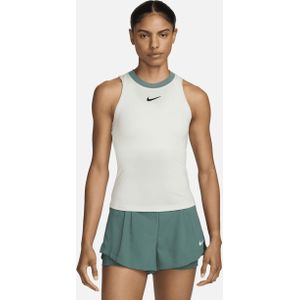 NikeCourt Advantage Dri-FIT tennistanktop voor dames - Groen