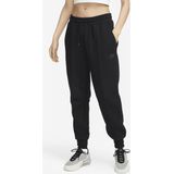 Nike Sportswear Tech Fleece Joggingbroek met halfhoge taille voor dames - Zwart