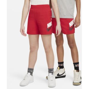 Nike Sportswear geweven kindershorts - Rood