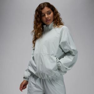 Jordan Sport tunneljack met Dri-FIT voor dames - Grijs