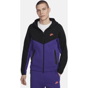 Nike Sportswear Tech Fleece Windrunner Hoodie met rits voor heren - Paars