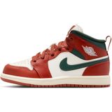 Jordan 1 Mid - Kleuterschoenen - Wit