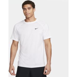 Nike Ready Dri-FIT fitnesstop met korte mouwen voor heren - Wit