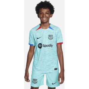 FC Barcelona 2023/24 Stadium Derde Nike Dri-FIT voetbalshirt voor kids - Blauw