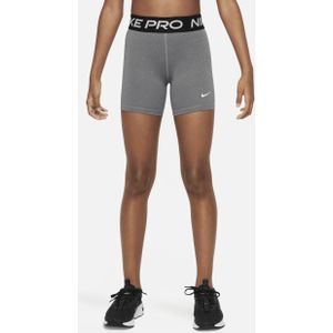 Nike Pro Meisjesshorts - Grijs