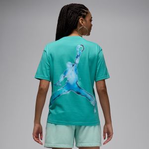 Jordan T-shirt met graphic voor dames - Groen