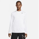 Nike Dri-FIT Legend fitnesstop met lange mouwen voor heren - Wit