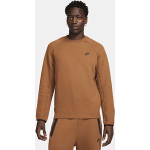Nike Sportswear Tech Fleece Herentop met ronde hals - Bruin