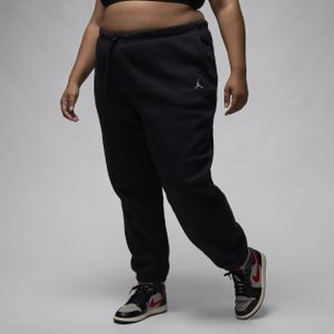 Jordan Brooklyn Fleece damesbroek (Plus Size) - Zwart