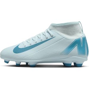 Nike Jr. Mercurial Superfly 10 Club high-top voetbalschoenen voor kleuters/kids (meerdere ondergronden) - Blauw