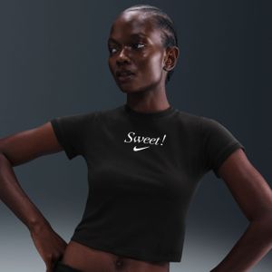 Nike T-shirt voor dames - Zwart