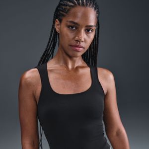 Nike Zenvy Dri-FIT tanktop voor dames - Zwart