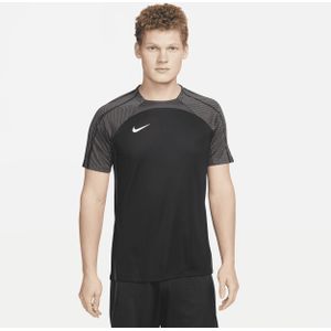 Nike Dri-FIT Strike Voetbaltop met korte mouwen voor heren - Zwart