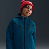Nike Tech Fleece hoodie met rits voor meisjes - Blauw