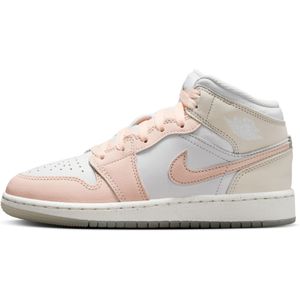 Air Jordan 1 Mid SE - Kinderschoenen - Wit