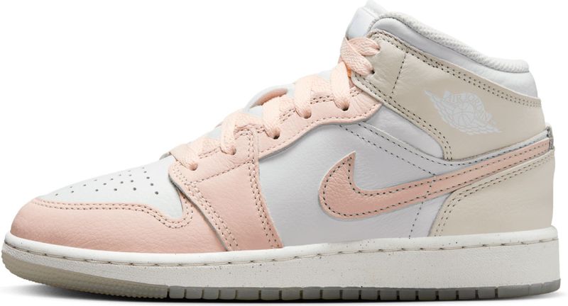 Air Jordan 1 Mid SE - Kinderschoenen - Wit