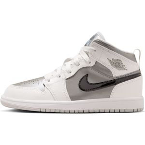 Jordan 1 Mid SE kleuterschoenen - Grijs