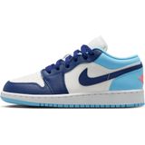 Jordan - Aj1 Low - Kindersneakers - Wit - Leer