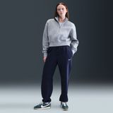 Nike - Phoenix Fleece - Joggingbroek - Paars - Oversized met Hoge Taille