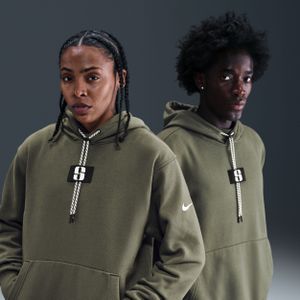 Sabrina basketbalhoodie van fleece - Groen