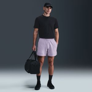 Nike Primary Fleece Dri-FIT niet-gevoerde performanceshorts voor heren (18 cm) - Paars