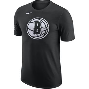 Brooklyn Nets City Edition Nike NBA-herenshirt - Zwart