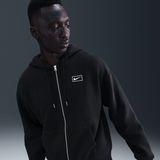 Nike - Street Fleece Full Zip Hoodie - Zwart - Heren