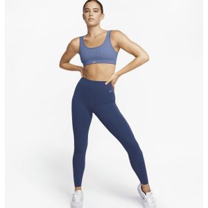 Nike Zenvy Legging met volledige lengte en iets ondersteunende hoge taille voor dames - Blauw