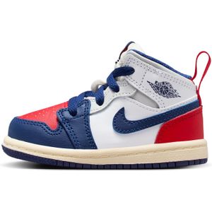 Jordan - Aj1 Mid - Babyschoenen - Wit