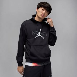 Jordan Sport Crossover fleecehoodie voor heren - Zwart
