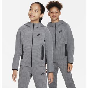 Nike Sportswear Tech Fleece winterhoodie met rits voor jongens - Grijs