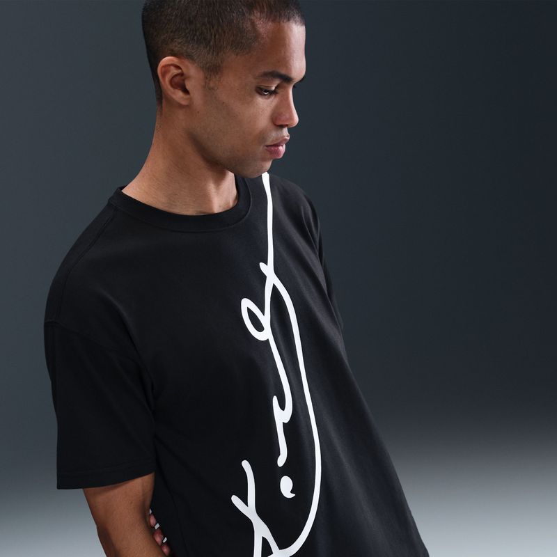 Nike - Kobe - T-shirt - Zwart - Katoen Jersey