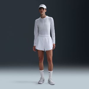 NikeCourt Ace Advantage Dri-FIT tennisshorts voor dames - Wit
