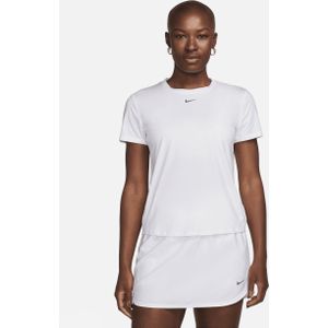 Nike One Classic Dri-FIT damestop met korte mouwen - Wit