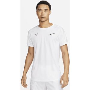 Rafa Challenger Nike Dri-FIT tennistop met korte mouwen voor heren - Wit