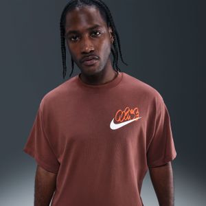 Nike - Solo Swoosh Graphic T-Shirt - Rood
