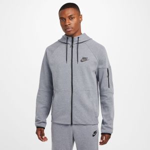 Nike Tech Essentials fleecehoodie met rits voor heren - Blauw