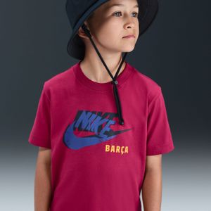 FC Barcelona Nike voetbalshirt voor kids - Rood