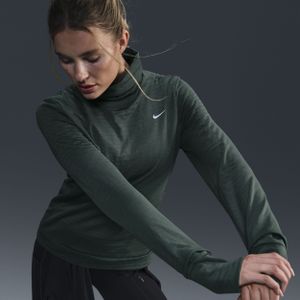 Nike Therma-FIT Swift Element hardlooptop met col voor dames - Groen