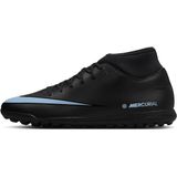 Nike Mercurial Superfly 10 Club high top voetbalschoenen (turf) - Zwart