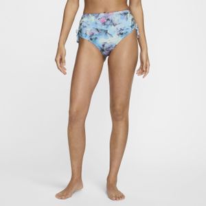 Nike Swim zwembroekje met veterdetails voor dames - Blauw
