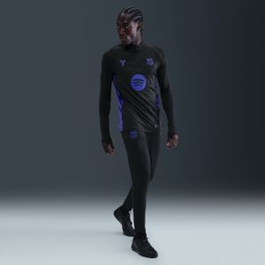FC Barcelona Strike Uit Kobe Dri-FIT knit voetbalbroek voor heren - Zwart