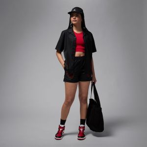 Jordan geweven damesshorts - Zwart