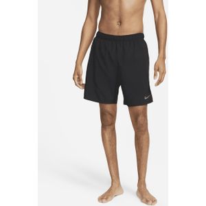 Nike Challenger Dri-FIT 2-in-1 hardloopshorts voor heren (18 cm) - Zwart