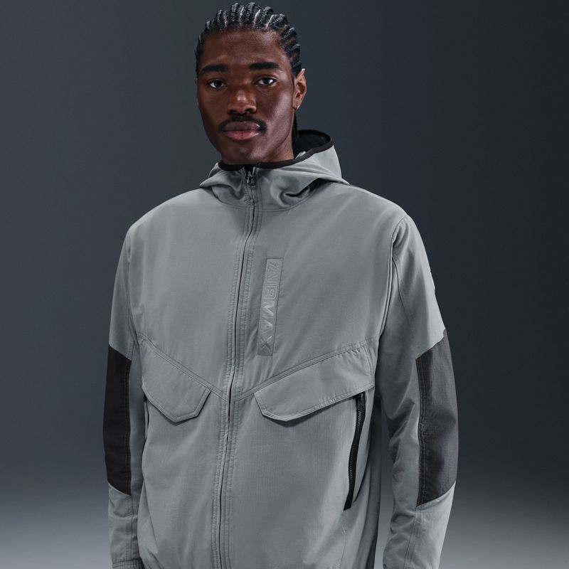 Nike - Air Max - Geweven Herenjack - Grijs