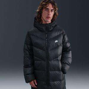 Nike Windrunner herenparka met dons - Zwart