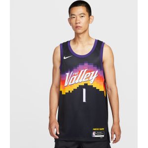 Devin Booker Phoenix Suns City Edition Nike NBA Swingman jersey voor heren - Zwart